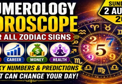 Sunday August 2: 2026 – Numerology Horoscope for All Zodiac Signs | Lucky Numbers, Career, Love & Money Predictions