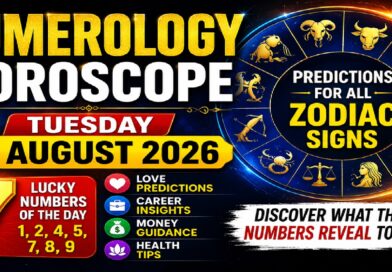 Tuesday August 4 – 2026: Numerology Horoscope for All Zodiac Signs | Your Lucky Number, Career, Love & Money Predictions