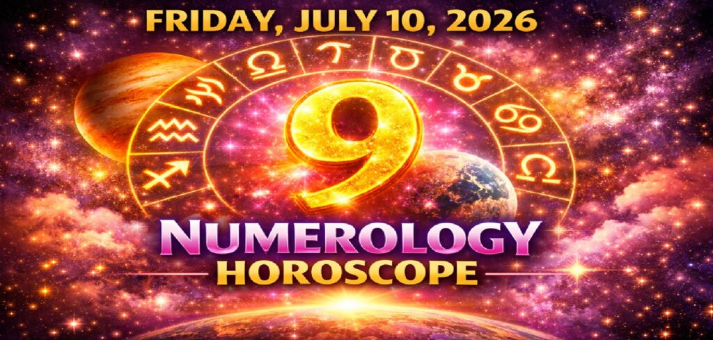 Friday - July 10: 2026 Numerology Horoscope | Lucky Numbers & Daily Predictions for All Zodiac Signs