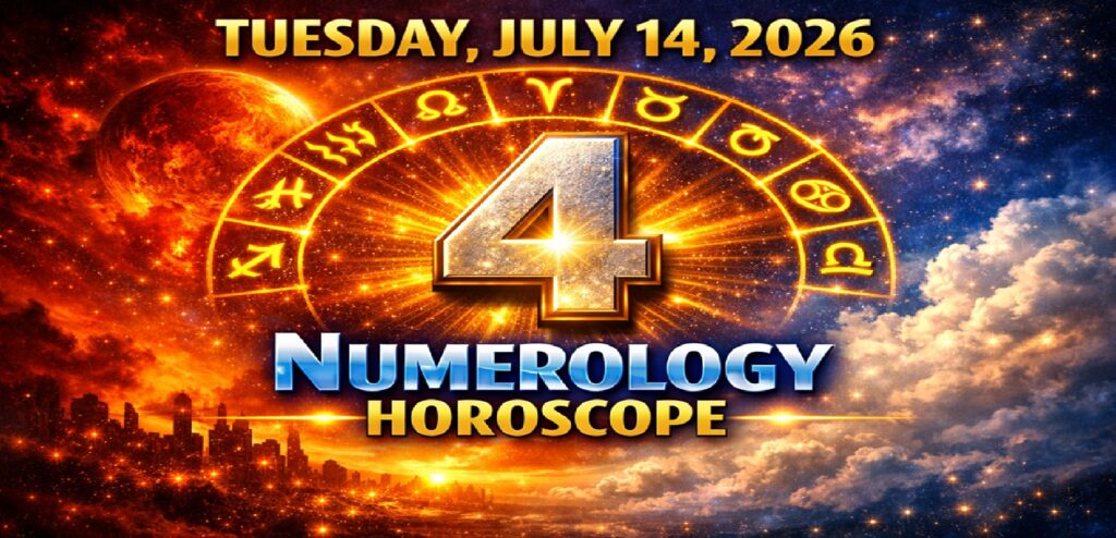 Tuesday: July 14 - 2026 Numerology Horoscope | Lucky Numbers & Daily Predictions for All Zodiac Signs
