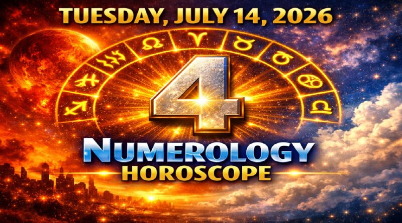 Tuesday: July 14 - 2026 Numerology Horoscope | Lucky Numbers & Daily Predictions for All Zodiac Signs