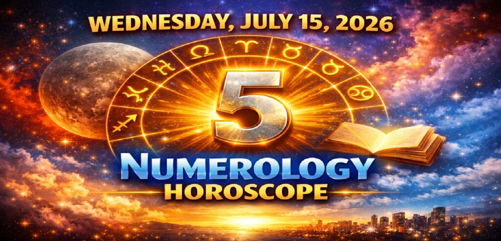 Wednesday: July 15 - 2026 Numerology Horoscope | Lucky Numbers & Daily Predictions for All Zodiac Signs