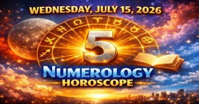 Wednesday: July 15 - 2026 Numerology Horoscope | Lucky Numbers & Daily Predictions for All Zodiac Signs