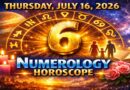 Thursday: July 16 - 2026 Numerology Horoscope | Lucky Numbers & Daily Predictions for All Zodiac Signs