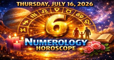 Thursday: July 16 - 2026 Numerology Horoscope | Lucky Numbers & Daily Predictions for All Zodiac Signs
