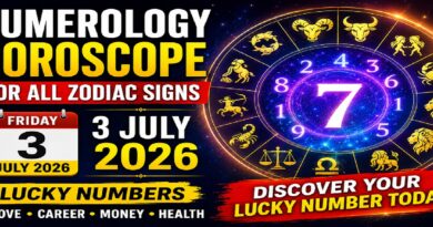 Friday - July 3, 2026: Numerology Horoscope and Lucky Numbers for All Zodiac Signs