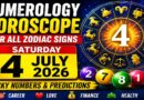 The Numerology Horoscope for Saturday, July 4, 2026: Lucky Numbers and Predictions for Every Sign of the Zodiac