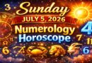 Sunday: July 5 -  2026 Numerology Horoscope | Lucky Numbers & Predictions for All Zodiac Signs