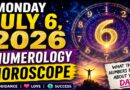 July 6: 2026 - Monday Numerology Horoscope | Fortunate Numbers & Cosmic Forecasts for Every Sign of the Zodiac