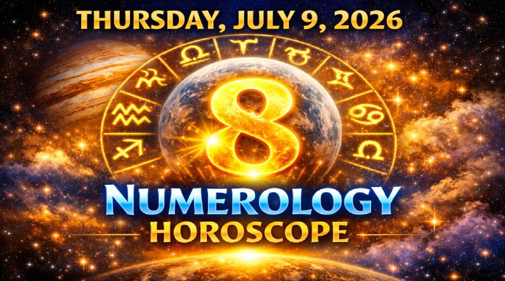 Thursday: July 9 - 2026 Numerology Horoscope | Lucky Numbers & Daily Predictions for All Zodiac Signs