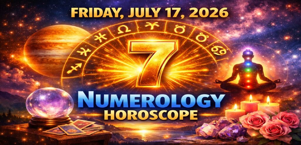 Friday: Numerology Horoscope for July 17–2026 | Fortunate Numbers & Daily Forecasts for Every Sign of the Zodiac