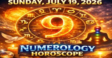 Sunday: July 19 - 2026 Numerology Horoscope | Lucky Numbers & Daily Predictions for All Zodiac Signs