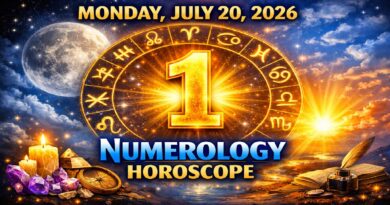 Monday: July 20 - 2026 Numerology Horoscope | Lucky Numbers & Daily Predictions for All Zodiac Signs