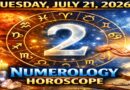 Tuesday -  July 21: 2026 Numerology Horoscope | Lucky Numbers & Daily Predictions for All Zodiac Signs