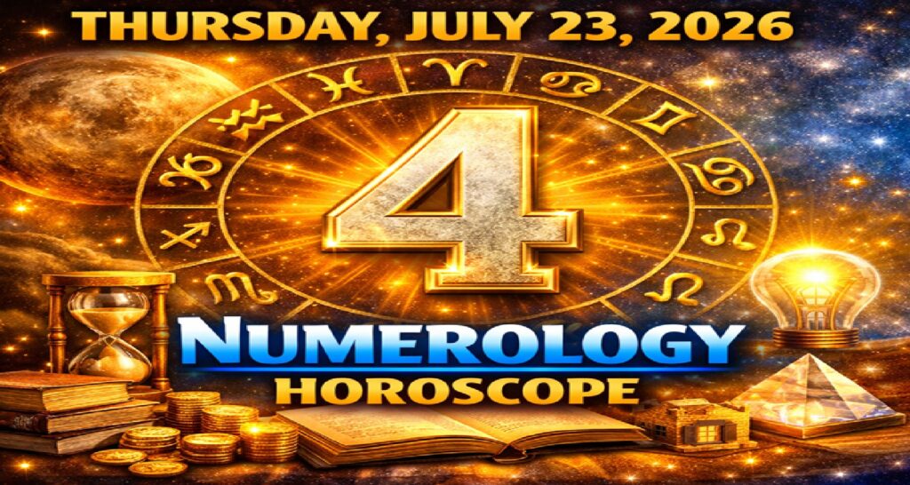 Thursday - July 23: 2026 Numerology Horoscope | Lucky Numbers & Daily Predictions for All Zodiac Signs