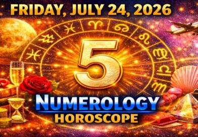 Friday -  July 24: 2026 Numerology Horoscope | Lucky Numbers & Daily Predictions for All Zodiac Signs