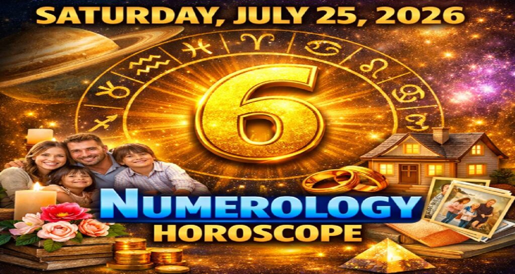 Saturday: July 25 - 2026 Numerology Horoscope | Lucky Numbers & Daily Predictions for All Zodiac Signs