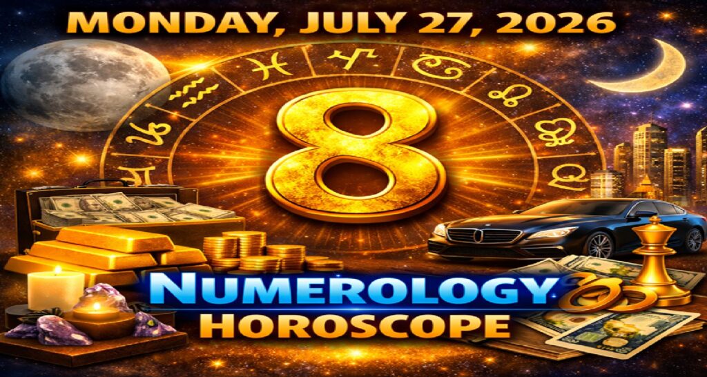 Monday – July 27: 2026 Numerology Horoscope | Lucky Numbers & Daily Predictions for All Zodiac Signs