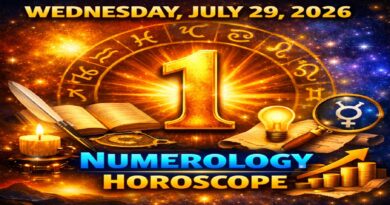 Wednesday – July 29:  2026 Numerology Horoscope | Lucky Numbers & Daily Predictions for All Zodiac Signs