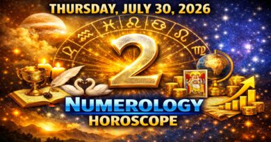 Thursday – July 30: 2026 Numerology Horoscope | Lucky Numbers & Daily Predictions for All Zodiac Signs