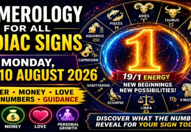 Monday August 10 - 2026: Numerology for All Zodiac Signs | Number 1 Energy Brings New Beginnings, Career Moves and Fresh Opportunities