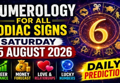 Saturday: August 15 - 2026: Numerology for All Zodiac Signs | Lucky Numbers, Career, Money, and Love Predictions