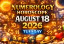 Tuesday August 18 -  2026: Numerology for All Zodiac Signs | Lucky Numbers, Career, Money and Love Predictions