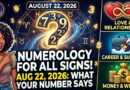 Saturday August 22 - 2026: Numerology for All Zodiac Signs | What Your Number Says About Love, Career and Money
