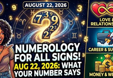 Saturday August 22 - 2026: Numerology for All Zodiac Signs | What Your Number Says About Love, Career and Money