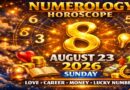 Sunday August 23 - 2026: Numerology for All Zodiac Signs | Love, Career, Money and Lucky Numbers
