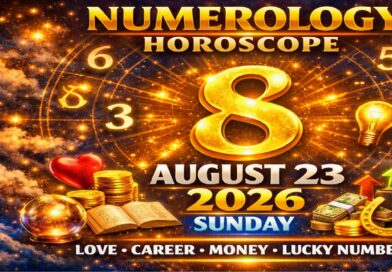 Sunday August 23 - 2026: Numerology for All Zodiac Signs | Love, Career, Money and Lucky Numbers