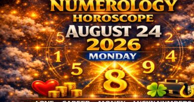 Monday August 24 - 2026: Numerology for All Zodiac Signs | Love, Career, Money and Lucky Numbers