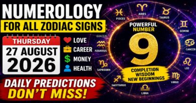 Number 9 Brings a Powerful Day of Completion and Change | Numerology for All Zodiac Signs Today, August 27, 2026
