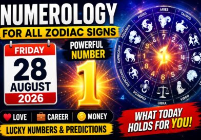 August 28 2026: Numerology Today | Powerful Number 1 Energy Brings New Beginnings — Predictions for All Zodiac Signs