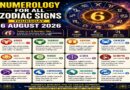 August 6: 2026 - Numerology for All Zodiac Signs Today | What Your Lucky Number Says About Love, Career, and Money