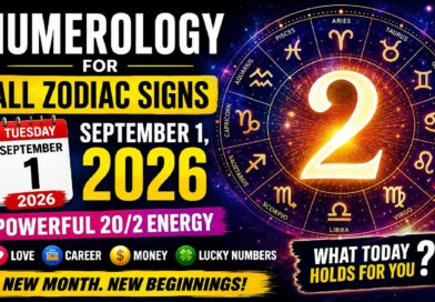Numerology Today - September 1, 2026: Strong New-Month Energy for Every Sign of the Zodiac: Examine Your Lucky Numbers, Career, Love, and Money