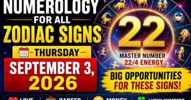 Numerology Today - September 3, 2026: Powerful 22/4 Energy Brings Big Opportunities for These Zodiac Signs