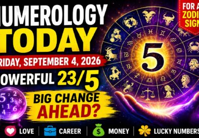 Numerology Today - September 4, 2026: Powerful 23/5 Energy Brings Change for Aries, Gemini, Leo, Scorpio and Aquarius