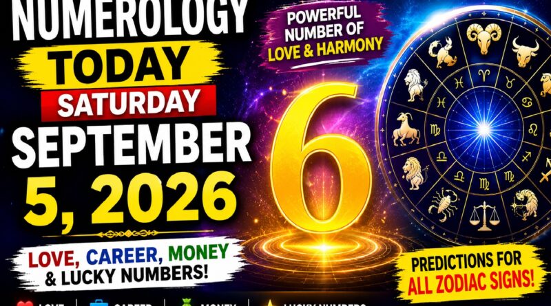 Numerology Today - September 5, 2026: These Zodiac Signs Could See Big Changes in Love, Money and Career