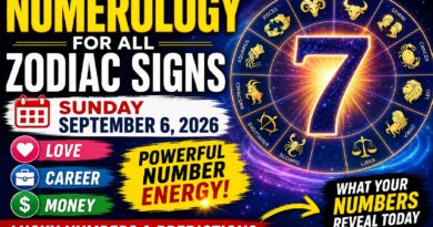 Sunday - September 6, 2026: Numerology for All Zodiac Signs | A Powerful Day of Completion, Reflection and New Opportunities