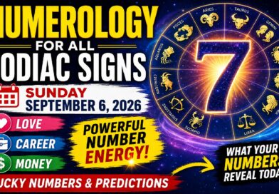 Sunday - September 6, 2026: Numerology for All Zodiac Signs | A Powerful Day of Completion, Reflection and New Opportunities