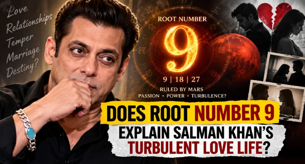 Salman Khan and Root Number 9: Do Failed Romances and a Fiery Temper Reveal a Numerology Connection?